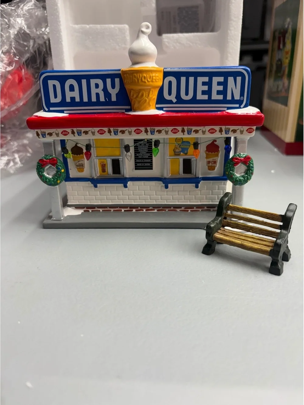 Department 56-Snow Village- Dairy Queen - 4044855